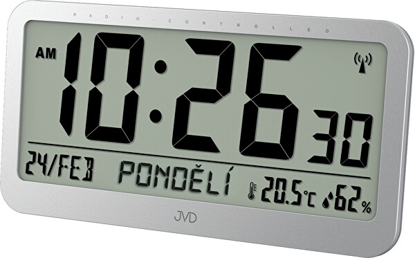 Digitální hodiny s teploměrem a vlhkoměrem RB9359.2