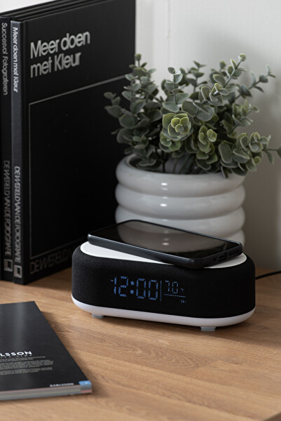 Budík s Bluetooth reproduktorem 6033BK