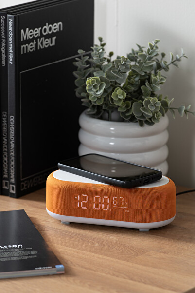 Budík s Bluetooth reproduktorem 6033OR