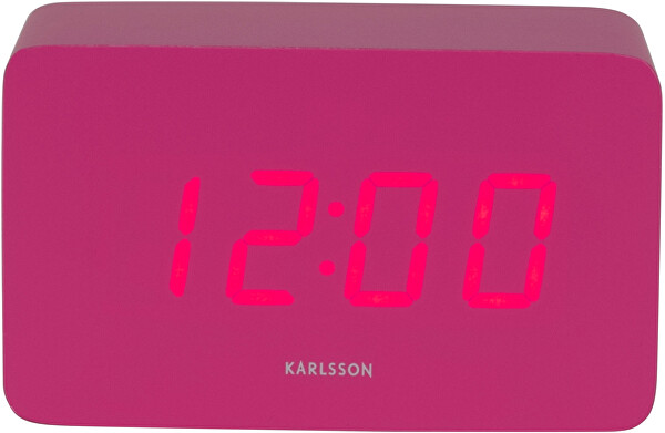 Designové LED hodiny s budíkem KA5983BP