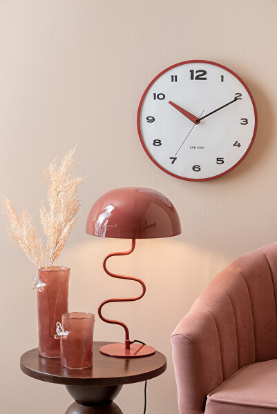 Designové nástěnné hodiny 6028RD
