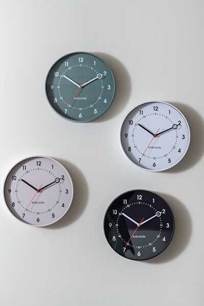 Designové nástěnné hodiny 6038WH