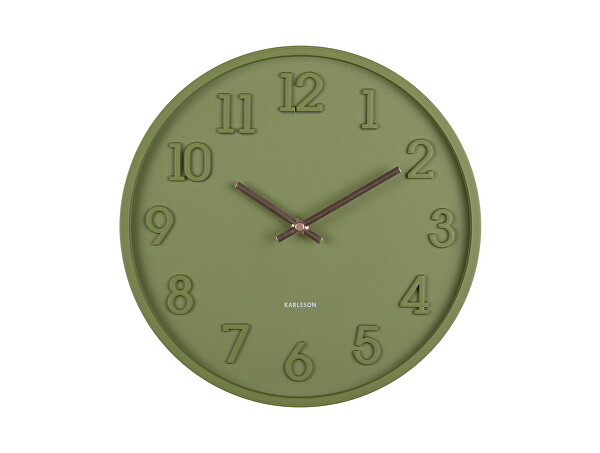 Designové nástěnné hodiny 6041GR