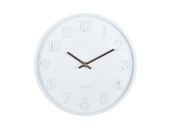 Designové nástěnné hodiny 6041WH