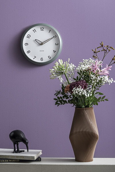 Designové nástěnné hodiny 6043GR