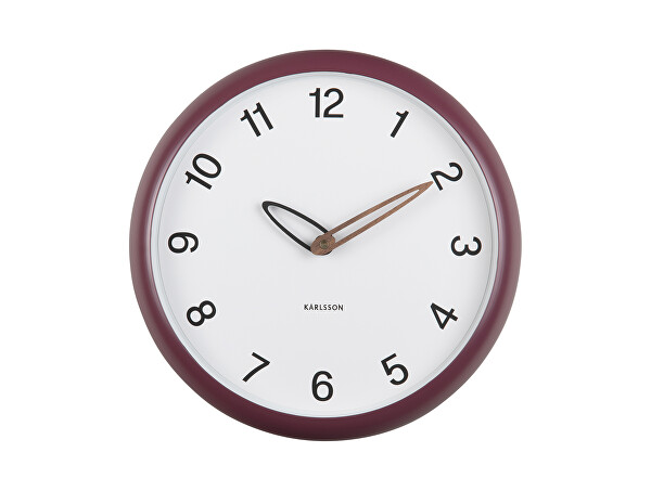 Designové nástěnné hodiny 6043PU