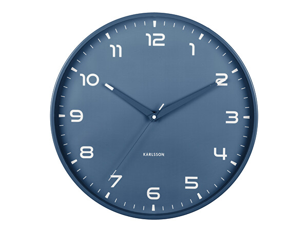 Designové nástěnné hodiny 6053BL