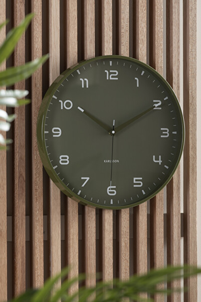 Designové nástěnné hodiny 6053GR