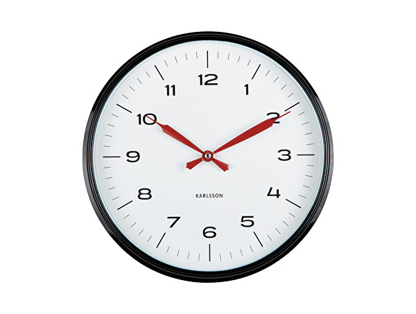Designové nástěnné hodiny 6056BK