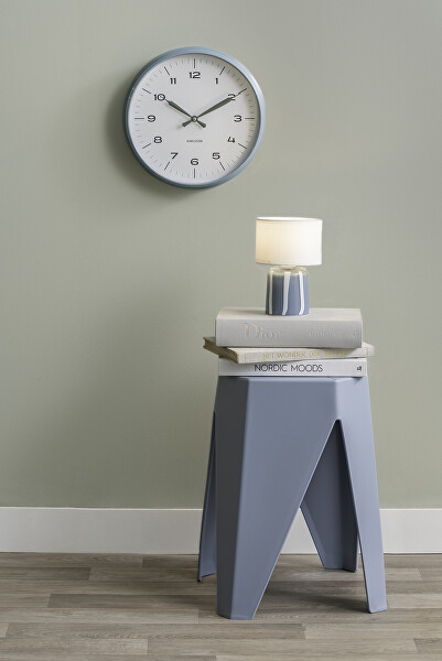 Designové nástěnné hodiny 6056BL