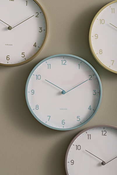 Designové nástěnné hodiny 6057BL