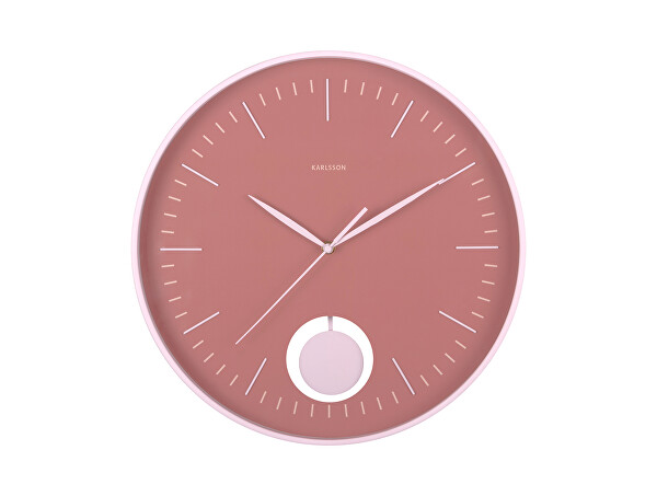 Designové nástěnné hodiny s kyvadlem 6065PI
