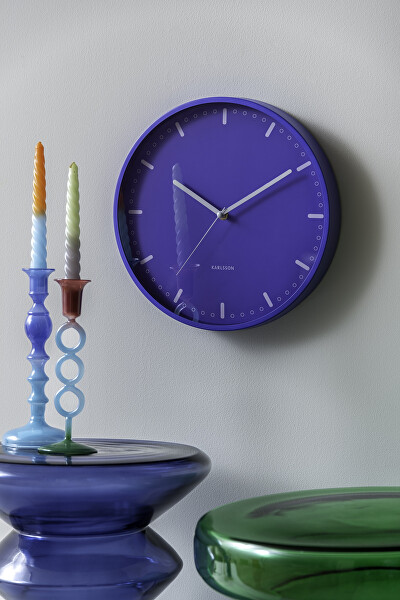 Designové nástěnné hodiny 6071BL
