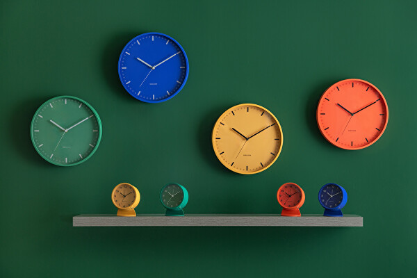 Designové nástěnné hodiny 6071BL