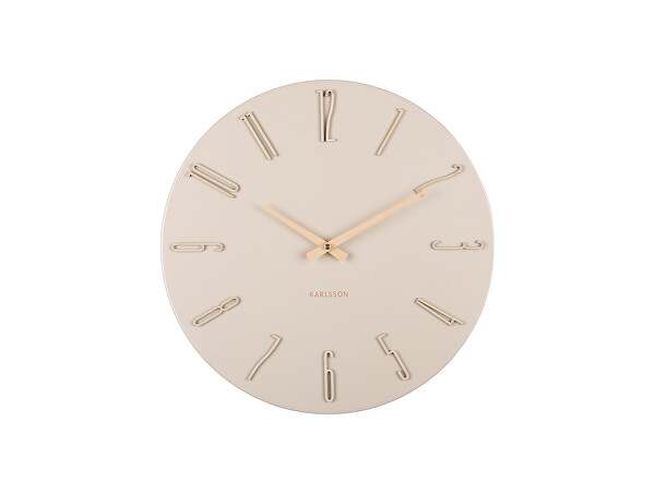 Designové nástěnné hodiny 6072WH