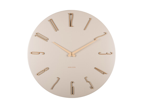 Designové nástěnné hodiny 6073WH