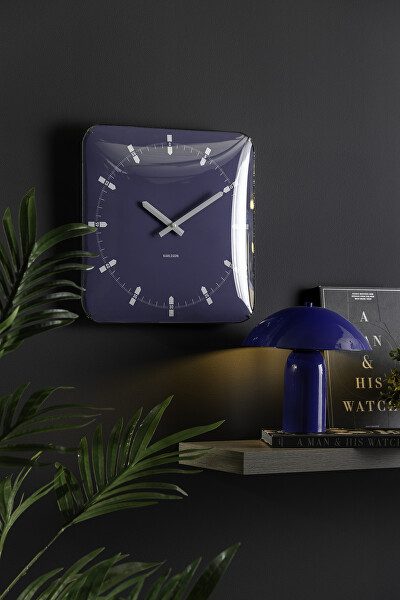 Designové nástěnné hodiny 6085BL