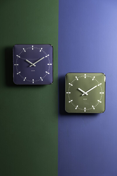 Designové nástěnné hodiny 6085BL