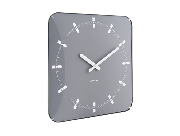 Designové nástěnné hodiny 6085GY