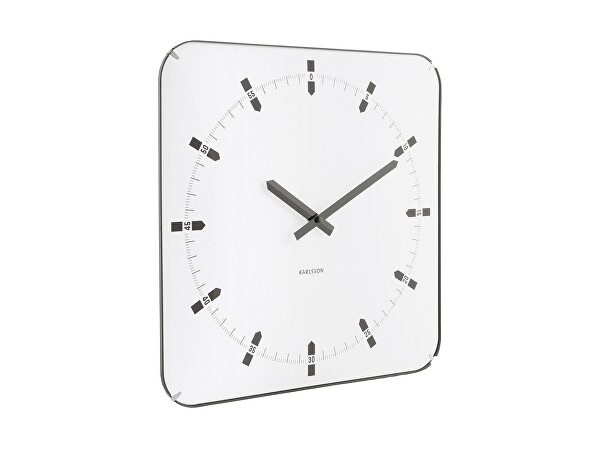 Designové nástěnné hodiny 6085WH
