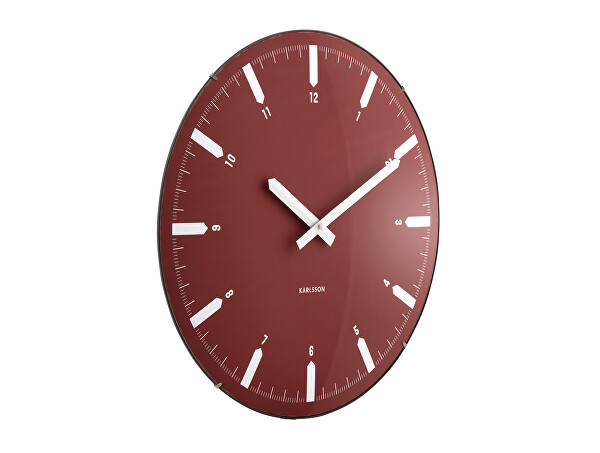 Designové nástěnné hodiny 6086RD