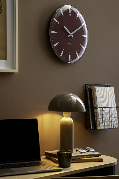 Designové nástěnné hodiny 6086RD