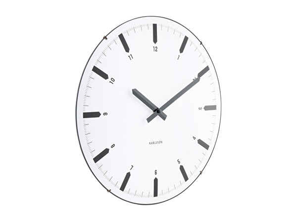 Designové nástěnné hodiny 6086WH