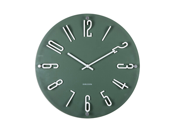 Designové nástěnné hodiny 6090GR