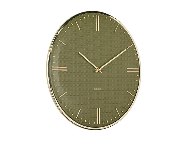 Designové nástěnné hodiny 6091GR