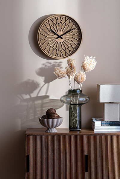 Designové nástěnné hodiny 6092BR