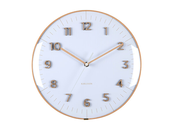 Designové nástěnné hodiny 6110WH