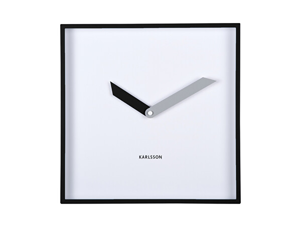 Designové nástěnné hodiny 6112BK