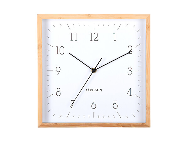 Designové nástěnné hodiny 6114WH