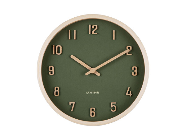 Designové nástěnné hodiny 6116GR