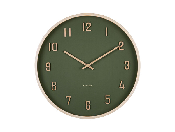 Designové nástěnné hodiny 6117GR