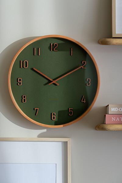 Designové nástěnné hodiny 6117GR