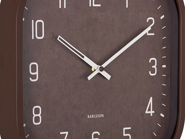 Designové nástěnné hodiny 6138BR