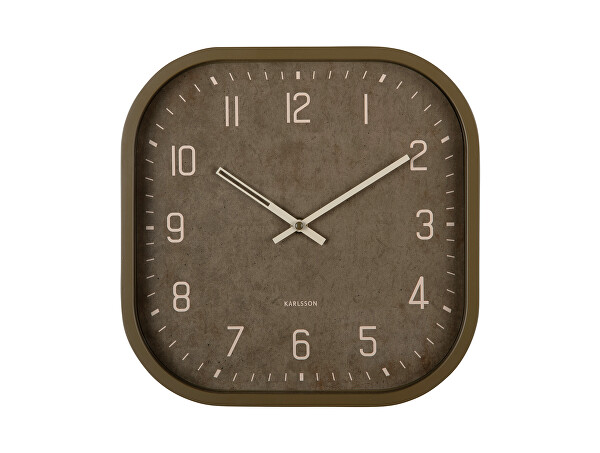 Designové nástěnné hodiny 6138GR