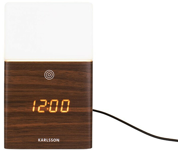 Designový digitální budík/hodiny s LED osvětlením KA5798DW