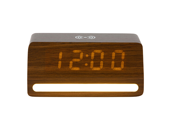 LED hodiny-budík 6078BK Karlsson s nabíječkou 6078DW