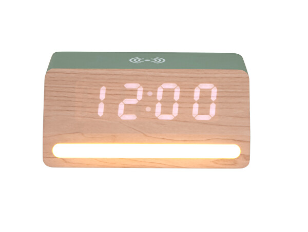 LED hodiny-budík 6078BK Karlsson s nabíječkou 6078GR