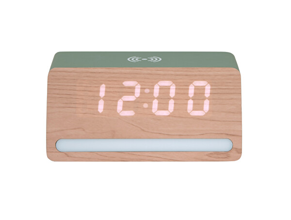 LED hodiny-budík 6078BK Karlsson s nabíječkou 6078GR