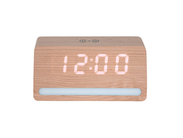 LED hodiny-budík 6078BK Karlsson s nabíječkou 6078WD