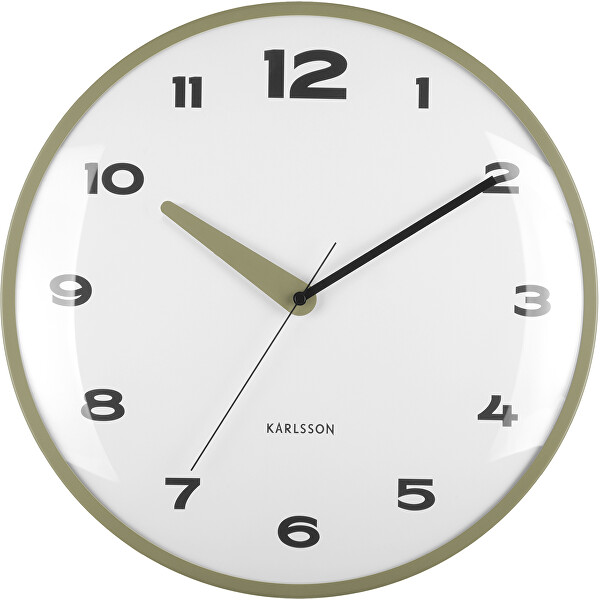 Designové nástěnné hodiny 6028GR