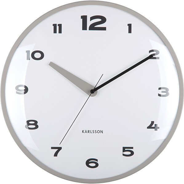 Designové nástěnné hodiny 6028GY