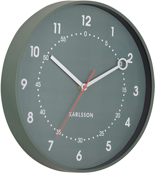 Designové nástěnné hodiny 6038GR