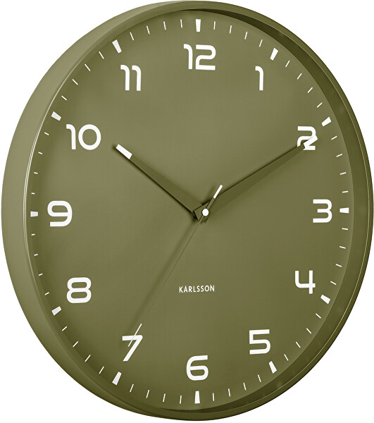 Designové nástěnné hodiny 6053GR