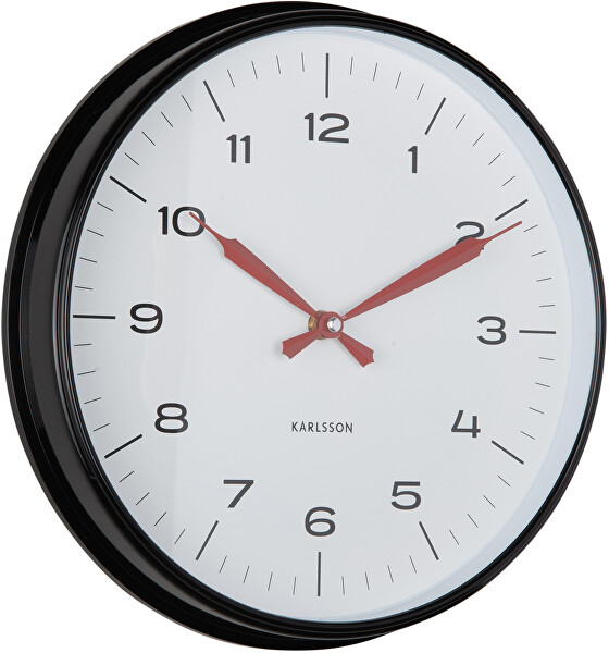 Designové nástěnné hodiny 6056BK