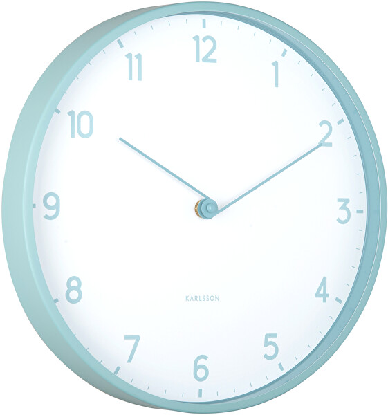 Designové nástěnné hodiny 6057BL