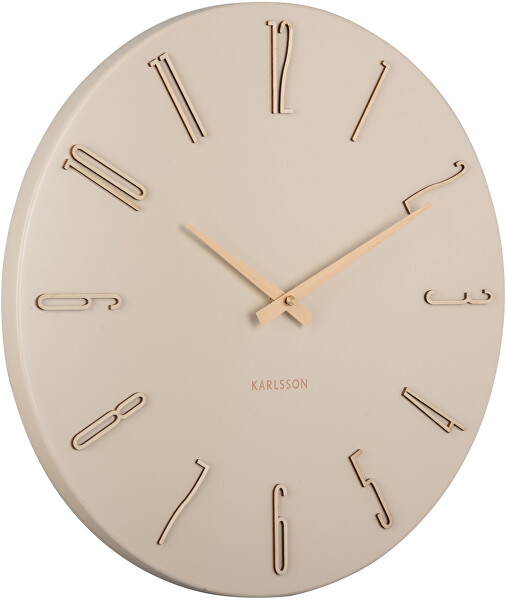 Designové nástěnné hodiny 6072WH